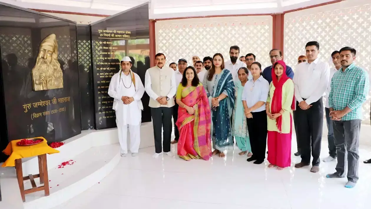 Hisar: प्रो. नरसी राम बिश्नोई ने बताया विश्वविद्यालय का लक्ष्य Hisar: प्रो. नरसी राम बिश्नोई ने बताया विश्वविद्यालय का लक्ष्य