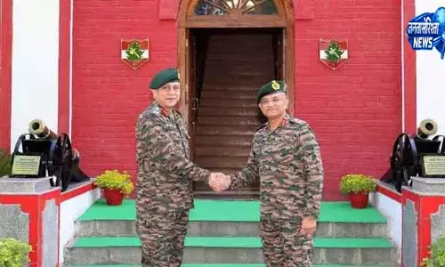 Srinagar लेफ्टिनेंट जनरल बलबीर सिंह ने चिनार कोर कमांडर का कार्यभार संभाला