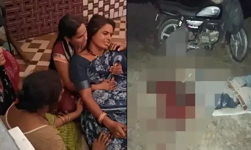कर्मचारी की मौत, दुर्ग में हाईवा ने रौंदा