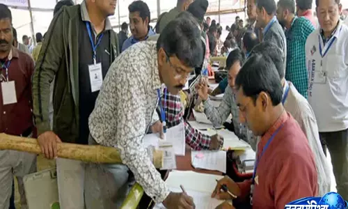 Tripura : रिकॉर्ड वोटिंग के बीच 2013 का त्रिपुरा चुनाव अब भी बना मिसाल Tripura : रिकॉर्ड वोटिंग के बीच 2013 का त्रिपुरा चुनाव अब भी बना मिसाल