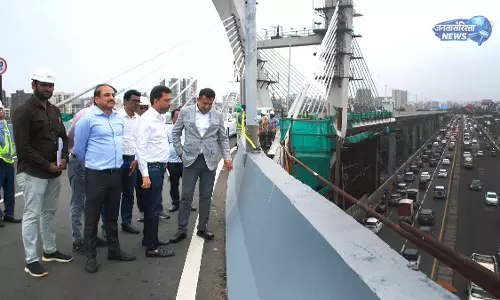 मुंबई SCLR प्रोजेक्ट में बड़ी प्रगति, वकोला नाले पर अंतिम संरचनात्मक लिंक पूरा मुंबई SCLR प्रोजेक्ट में बड़ी प्रगति, वकोला नाले पर अंतिम संरचनात्मक लिंक पूरा