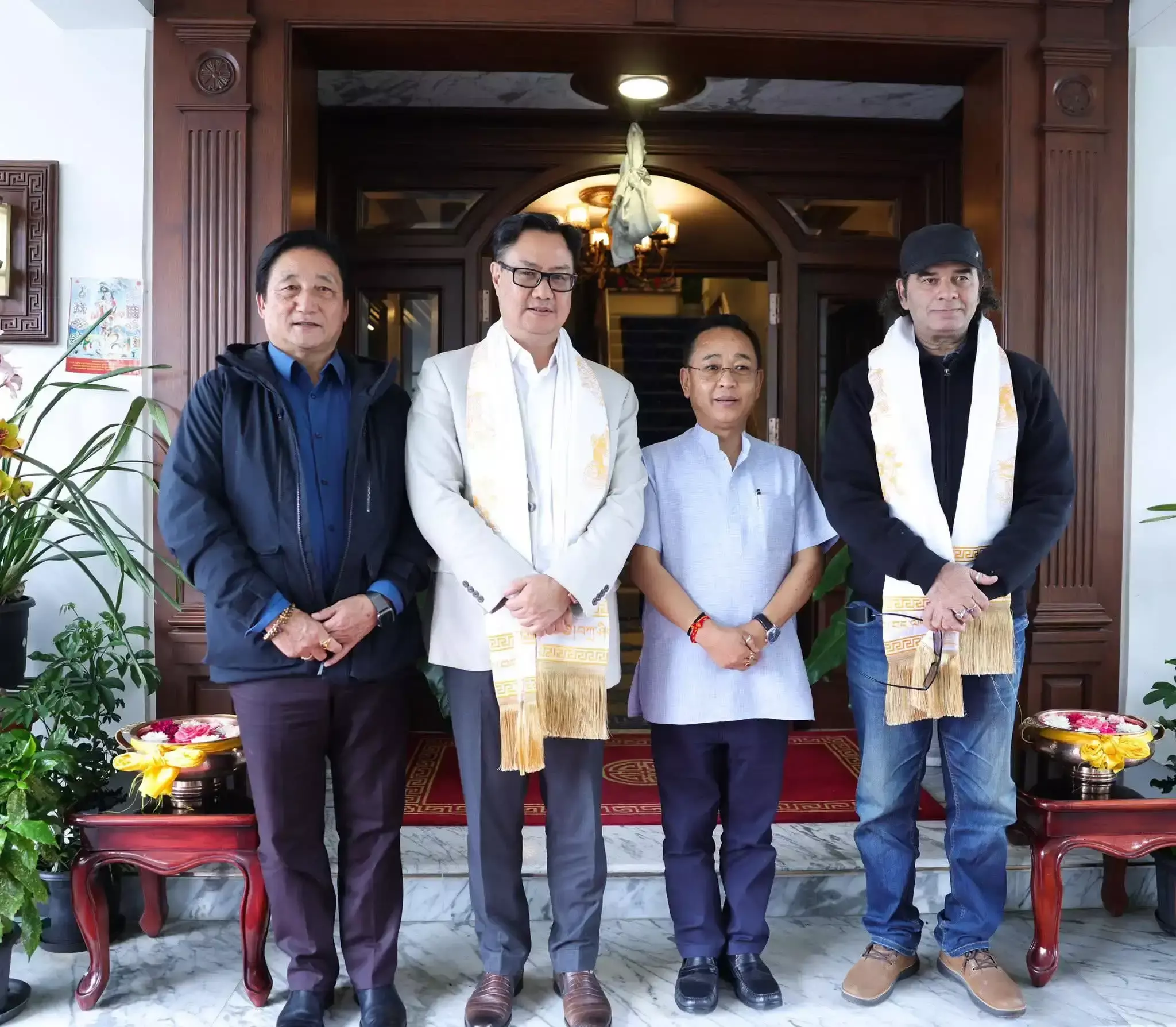 Gangtok: रिजिजू और मुख्यमंत्री के बीच बैठक