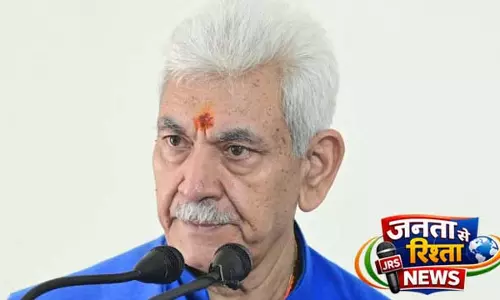 LG मनोज सिन्हा ने J-K से नशीले पदार्थों को खत्म करने के लिए 3-चरणों वाली रणनीति बताई