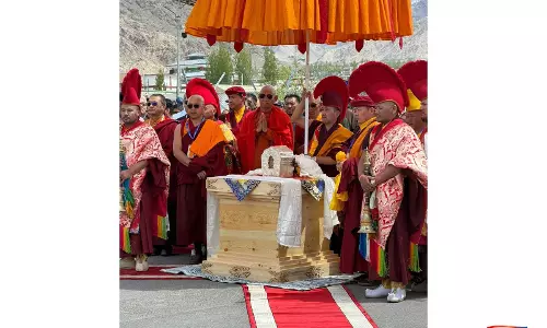 अत्यंत हर्ष: PM मोदी ने लेह में पवित्र बुद्ध अवशेषों की प्रदर्शनी के उद्घाटन की सराहना की