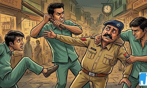 राखी थाने के कांस्टेबल पर हमला, वाहन सौदे से बढ़ा विवाद