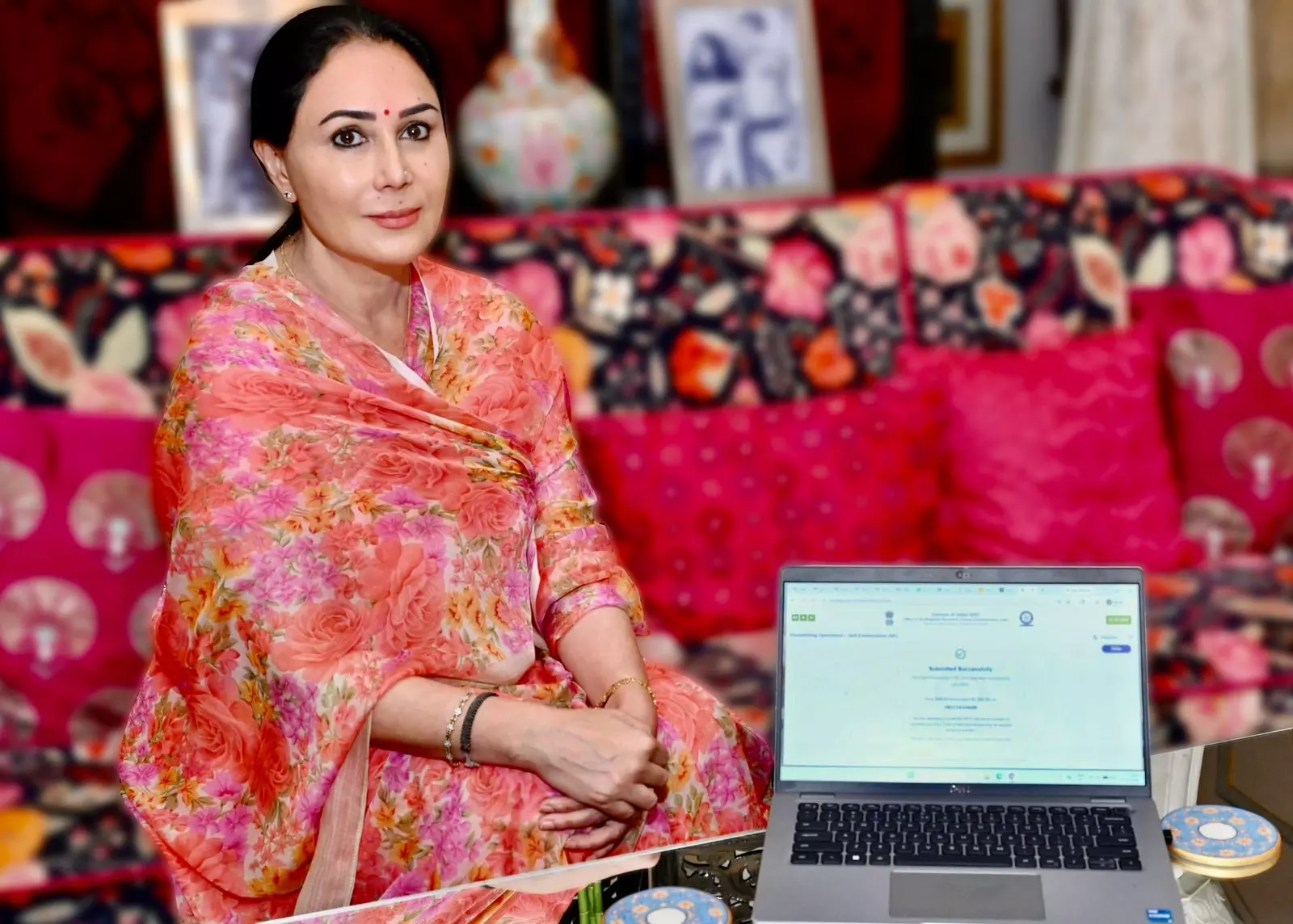 Jaipur: हाउस लिस्टिंग फॉर्म भरकर उपमुख्यमंत्री दीया कुमारी ने की शुरुआत Jaipur: हाउस लिस्टिंग फॉर्म भरकर उपमुख्यमंत्री दीया कुमारी ने की शुरुआत
