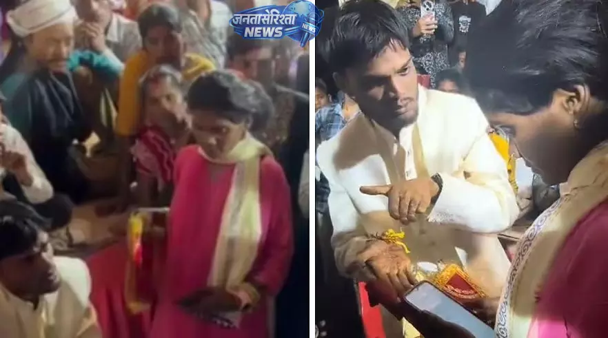 Dindori में शादी के दौरान बवाल: दूल्हे की गर्लफ्रेंड ने वॉइस नोट्स चलाकर खोला राज Dindori में शादी के दौरान बवाल: दूल्हे की गर्लफ्रेंड ने वॉइस नोट्स चलाकर खोला राज