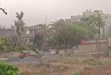 बारिश हो रही जांजगीर, पेंड्रा और बिलासपुर में, आंधी-तूफान से टीन शेड उड़े बारिश हो रही जांजगीर, पेंड्रा और बिलासपुर में, आंधी-तूफान से टीन शेड उड़े