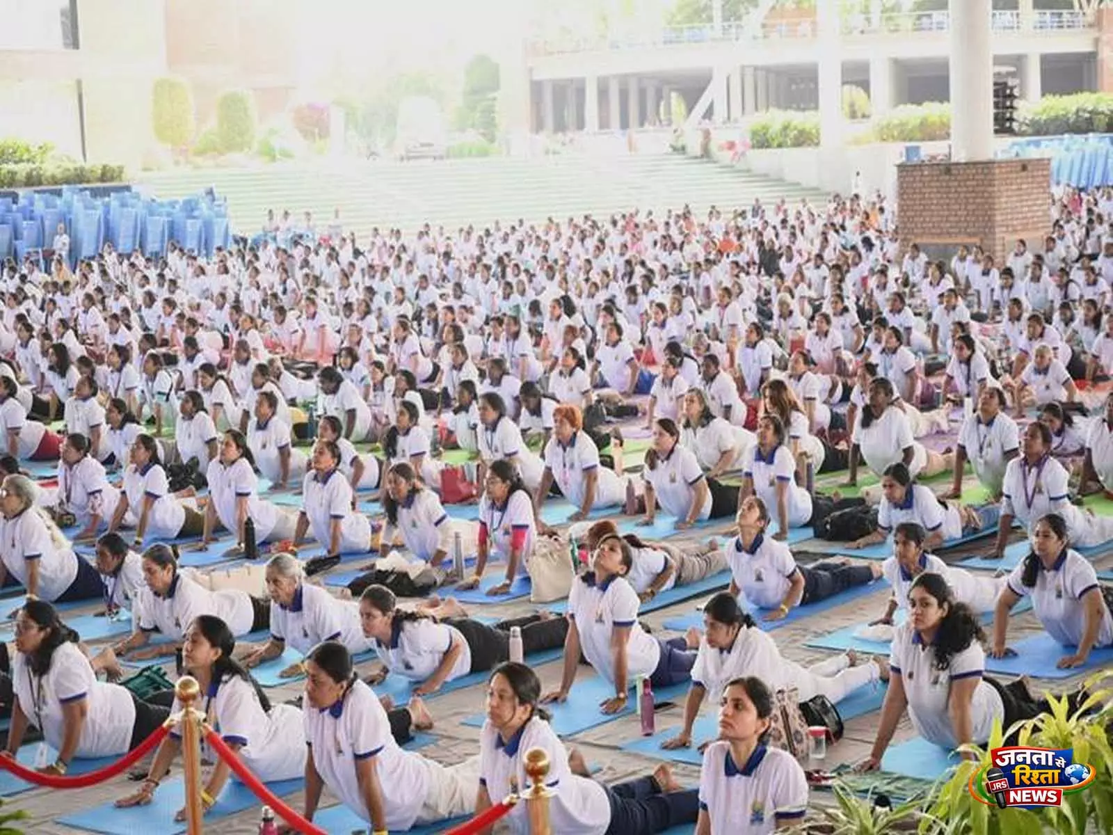 6000 से अधिक लोगों ने भुजंगासन कर बनाया एशिया रिकॉर्ड, IDY 2026 की उलटी गिनती शुरू 6000 से अधिक लोगों ने भुजंगासन कर बनाया एशिया रिकॉर्ड, IDY 2026 की उलटी गिनती शुरू