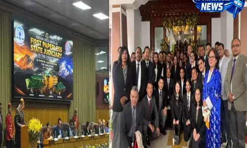 Gangtok: सिक्किम बना भारत की पहली पेपरलेस न्यायपालिका वाला राज्य Gangtok: सिक्किम बना भारत की पहली पेपरलेस न्यायपालिका वाला राज्य