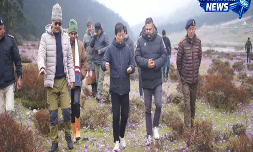 Sikkim: केंद्रीय मंत्री ने युमथांग घाटी और डोंगक्या ला दर्रे का किया दौरा
