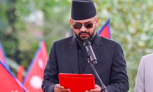 नेपाल के पीएम बालेंद्र शाह सुर्खियों में, 1,594 राजनीतिक नियुक्तियां की गईं रद्द नेपाल के पीएम बालेंद्र शाह सुर्खियों में, 1,594 राजनीतिक नियुक्तियां की गईं रद्द