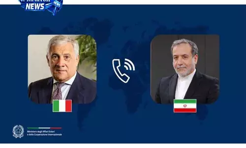 इटली ने Iran को परमाणु रेड लाइन की चेतावनी दी, शांति प्रस्ताव जारी इटली ने Iran को परमाणु रेड लाइन की चेतावनी दी, शांति प्रस्ताव जारी