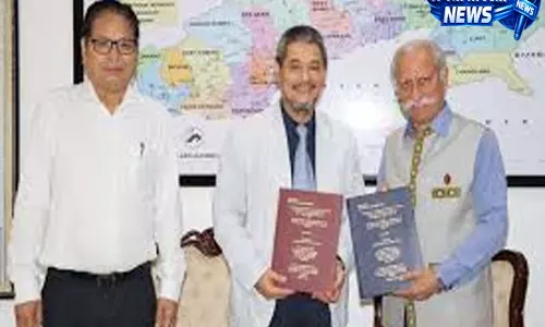 ITANAGAR: पंगसाऊ पास ट्रेड स्टडी ग्रुप ने राज्यपाल को रिपोर्ट सौंपी ITANAGAR: पंगसाऊ पास ट्रेड स्टडी ग्रुप ने राज्यपाल को रिपोर्ट सौंपी