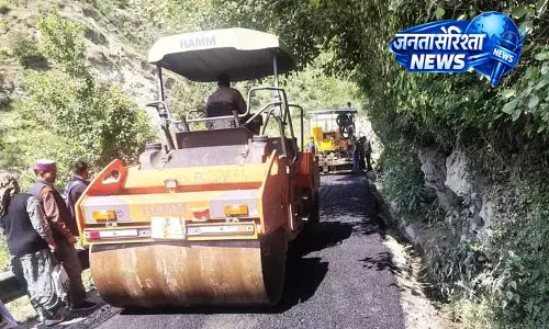 Aut-Luhri Road पर सड़क सुधार कार्य से नागरिकों को मिली राहत