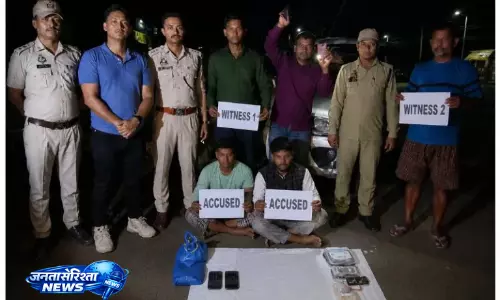 Assam : कछार में 1 करोड़ रुपये की याबा टैबलेट ज़ब्त, दो गिरफ्तार