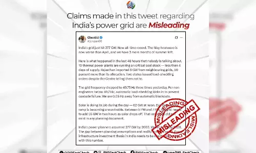 कोयले की कमी के कारण भारत गंभीर बिजली संकट और ग्रिड फेलियर का सामना कर रहा? जानें सच्चाई कोयले की कमी के कारण भारत गंभीर बिजली संकट और ग्रिड फेलियर का सामना कर रहा? जानें सच्चाई