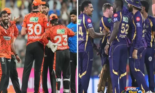 SRH vs KKR LIVE: कोलकाता को दूसरा झटका, कप्तान अजिंक्य रहाणे 50 से चूके, KKR मजबूत स्थिति में