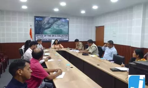 त्रिपुरा: धर्मनगर उपचुनाव की मतगणना से पहले तीन स्तरीय सुरक्षा व्यवस्था तैनात त्रिपुरा: धर्मनगर उपचुनाव की मतगणना से पहले तीन स्तरीय सुरक्षा व्यवस्था तैनात