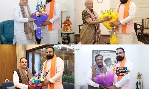 बिहार के CM सम्राट चौधरी ने दिल्ली में अमित शाह, निर्मला सीतारमण और अन्य शीर्ष नेताओं से मुलाकात की बिहार के CM सम्राट चौधरी ने दिल्ली में अमित शाह, निर्मला सीतारमण और अन्य शीर्ष नेताओं से मुलाकात की