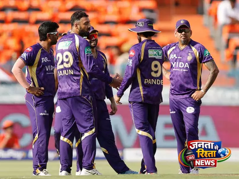 SRH vs KKR LIVE: पैट कमिंस का जवाबी वार, फिन एलन 29 रन पर आउट, KKR 49/1, 4 ओवर SRH vs KKR LIVE: पैट कमिंस का जवाबी वार, फिन एलन 29 रन पर आउट, KKR 49/1, 4 ओवर