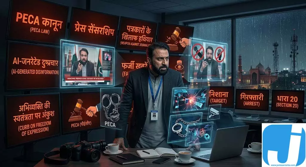 पाकिस्तान में पत्रकारों पर बढ़ता दबाव: पीपीएफ रिपोर्ट में गंभीर खुलासे पाकिस्तान में पत्रकारों पर बढ़ता दबाव: पीपीएफ रिपोर्ट में गंभीर खुलासे