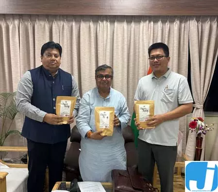 त्रिपुरा में ऑर्गेनिक गेहूं का उत्पादन पारंपरिक गेहूं की पैदावार से कहीं अधिक हुआ: मंत्री त्रिपुरा में ऑर्गेनिक गेहूं का उत्पादन पारंपरिक गेहूं की पैदावार से कहीं अधिक हुआ: मंत्री
