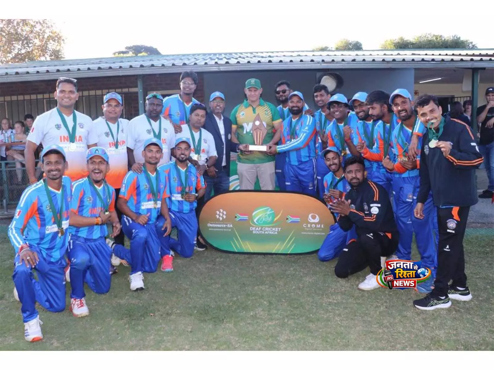 भारत की बधिर क्रिकेट टीम ने T20I सीरीज़ 3-0 से जीती; दक्षिण अफ्रीका के खिलाफ ODI सीरीज़ 2-0 से अपने नाम की भारत की बधिर क्रिकेट टीम ने T20I सीरीज़ 3-0 से जीती; दक्षिण अफ्रीका के खिलाफ ODI सीरीज़ 2-0 से अपने नाम की