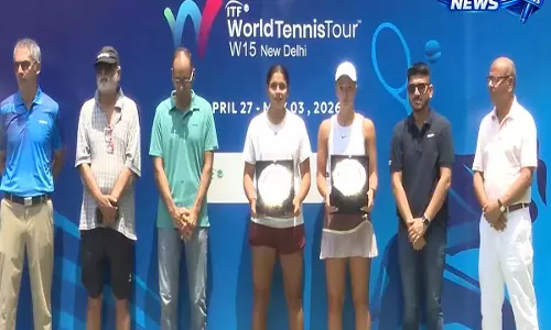 स्पोर्टवोट x FPJ: श्रुति अहलावत ने रोमांचक फाइनल जीतकर ITF W15 खिताब अपने नाम किया स्पोर्टवोट x FPJ: श्रुति अहलावत ने रोमांचक फाइनल जीतकर ITF W15 खिताब अपने नाम किया