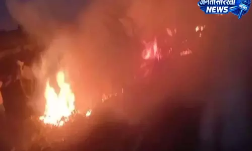 Khammam: 15 एकड़ मक्के के खेत में आग, 30 भेड़ों की मौत