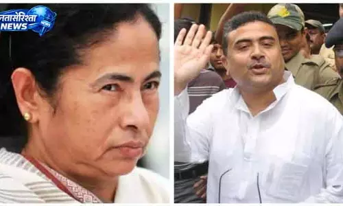 बंगाल चुनाव: भवानीपुर में सुवेंदु आगे, वोटों की गिनती जारी