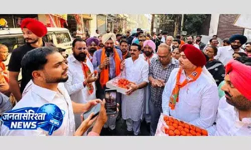 Rana Sodhi ने पीएम मोदी और शाह को जीत पर दी बधाई Rana Sodhi ने पीएम मोदी और शाह को जीत पर दी बधाई