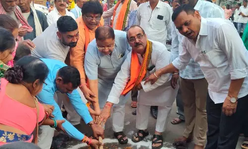 रायपुर विकास कार्यों का भूमिपूजन, विधायक सुनील सोनी ने किया शुभारंभ रायपुर विकास कार्यों का भूमिपूजन, विधायक सुनील सोनी ने किया शुभारंभ