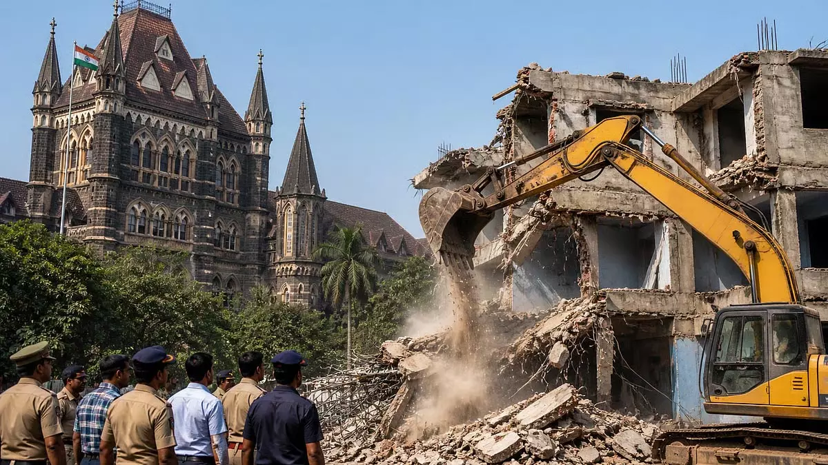 Bombay HC का सख्त रुख: अवैध निर्माण पर कार्रवाई सही ठहराई Bombay HC का सख्त रुख: अवैध निर्माण पर कार्रवाई सही ठहराई
