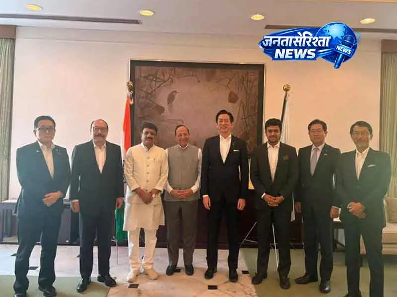 राज्यसभा सांसद श्रृंगला ने India-Japan संबंधों को नए आयाम पर पहुंचाने की बात की राज्यसभा सांसद श्रृंगला ने India-Japan संबंधों को नए आयाम पर पहुंचाने की बात की