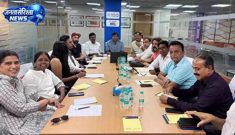 Jalandhar: एशियन हॉकी चैंपियनशिप, बोर्ड बैठक में तैयारियों की समीक्षा Jalandhar: एशियन हॉकी चैंपियनशिप, बोर्ड बैठक में तैयारियों की समीक्षा