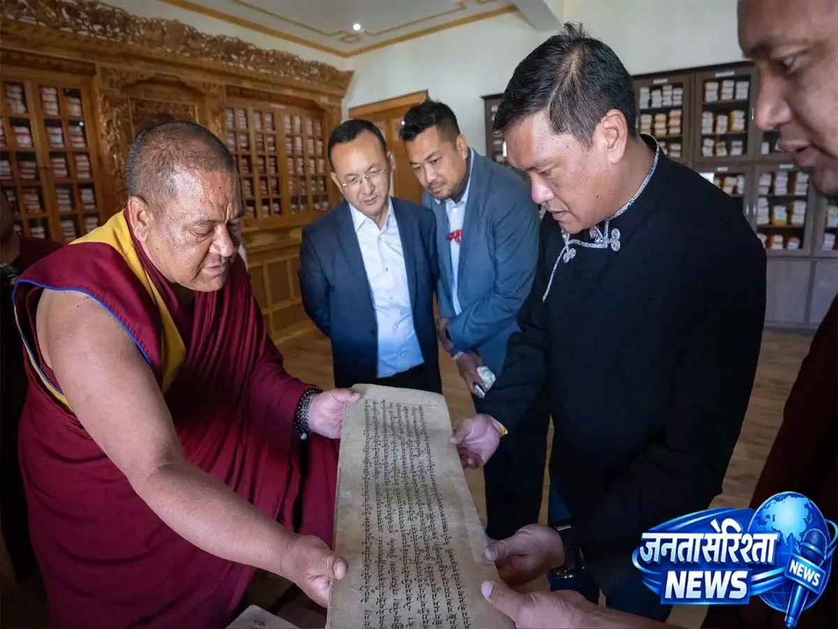 Arunachal Pradesh के मुख्यमंत्री ने लेह स्थित थिकसे मठ का दौरा किया Arunachal Pradesh के मुख्यमंत्री ने लेह स्थित थिकसे मठ का दौरा किया