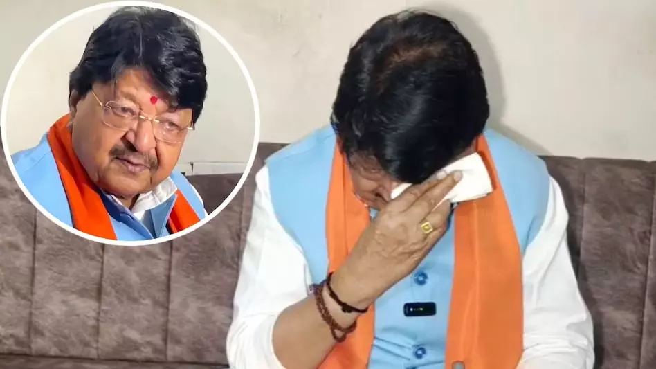 बंगाल जीत के आंसू, कैलाश विजयवर्गीय हुए भावुक बंगाल जीत के आंसू, कैलाश विजयवर्गीय हुए भावुक
