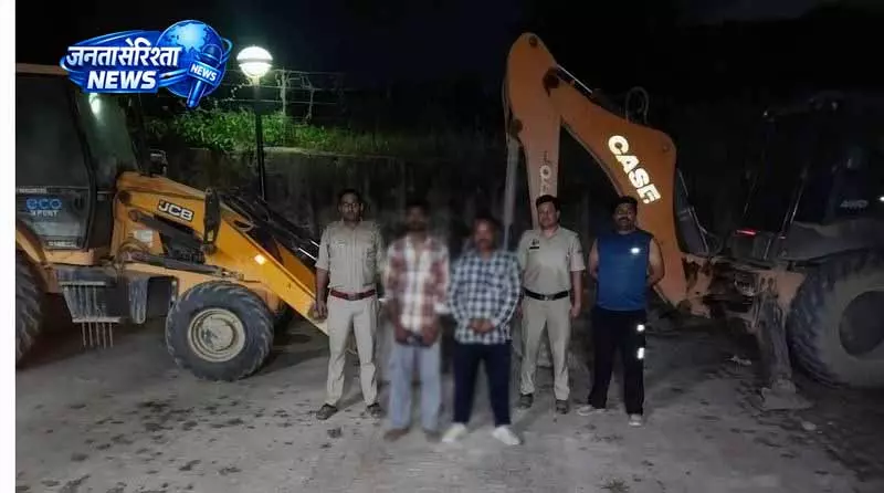 Nurpur पुलिस की कार्रवाई, अवैध खनन में इस्तेमाल 7 वाहन सीज Nurpur पुलिस की कार्रवाई, अवैध खनन में इस्तेमाल 7 वाहन सीज