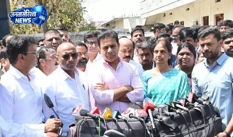 KTR ने कांग्रेस को चेतावनी दी, बदले की राजनीति नुकसानदेह KTR ने कांग्रेस को चेतावनी दी, बदले की राजनीति नुकसानदेह