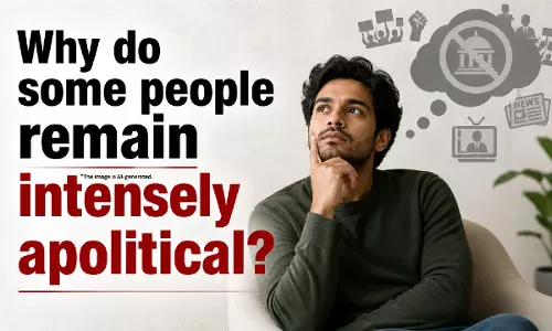 कुछ लोग पूरी तरह से अपॉलिटिकल क्यों रहते हैं?