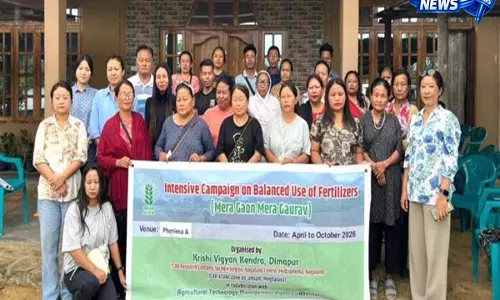 Nagaland : केवीके ने बायोफर्टिलाइजर, सस्टेनेबल खेती पर ट्रेनिंग दी