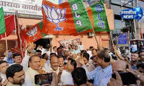 Haryana में भाजपा की जीत पर उत्सव का माहौल Haryana में भाजपा की जीत पर उत्सव का माहौल