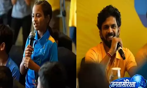 CSK कप्तान रुतुराज गायकवाड़ ने बच्चे के सवाल पर दिया मज़ेदार जवाब: बाउंसर और बीमर से डर लगता है क्या?