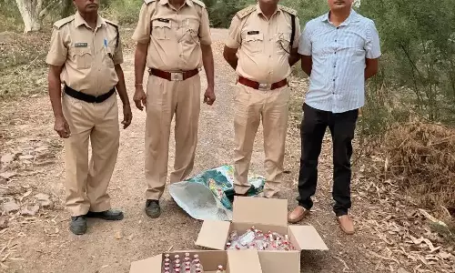 Jaipur: निरोधात्मक कार्रवाई में भारी मात्रा में वॉश जब्त व नष्ट Jaipur: निरोधात्मक कार्रवाई में भारी मात्रा में वॉश जब्त व नष्ट
