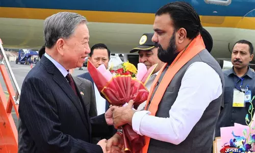 नई ऊंचाइयां: Bihar के मुख्यमंत्री सम्राट चौधरी ने गयाजी में वियतनाम के राष्ट्रपति तो लाम का स्वागत किया