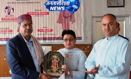 Himachal: जनहित की पत्रकारिता में देवर्षि नारद की सीख, बंसल ने किया उजागर Himachal: जनहित की पत्रकारिता में देवर्षि नारद की सीख, बंसल ने किया उजागर