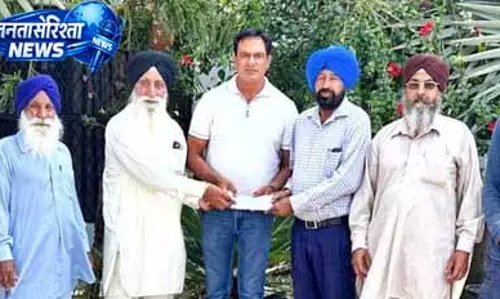 Lakpur village को विकास की सौगात, नेवी इंजीनियर ने दान की धनराशि