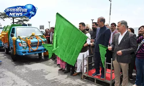 Shimla में नगर निगम का कदम, पारंपरिक वाहनों की जगह ई-फ्लीट Shimla में नगर निगम का कदम, पारंपरिक वाहनों की जगह ई-फ्लीट