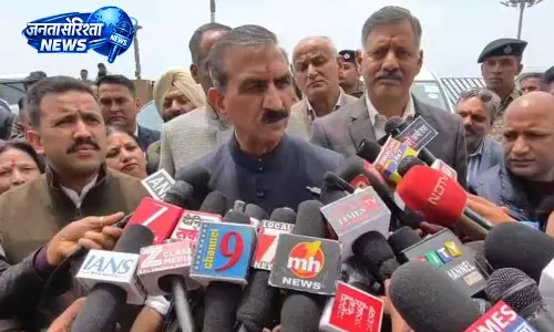 CM Sukhu ने बीजेपी पर चुनाव प्रभावित करने का आरोप लगाया CM Sukhu ने बीजेपी पर चुनाव प्रभावित करने का आरोप लगाया